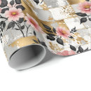 Search for 50th wedding anniversary wrapping paper Floral