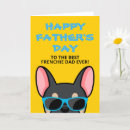 Search for bulldog fathers day cards French bulldog dad