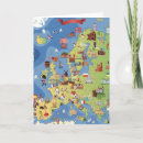 Search for cartoon map cards France