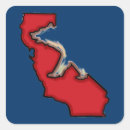 Search for state symbol stickers Red