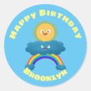 Search for happy cloud stickers Colourful