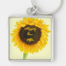 Search for sunflower wedding key rings Country