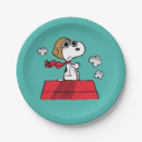 Search for snoopy plates Fun peanuts  tableware