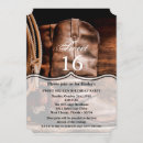 Search for wood sweet 16 invitations Barn