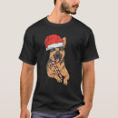 Search for german shepherd christmas tshirts Santa