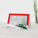 Search for locomotive christmas cards Railroad