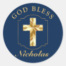 Search for thank you god stickers Gold