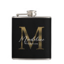 Search for black metal barware Monogrammed