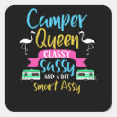 Search for classy and sassy stickers Camping