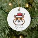 Search for hamster christmas tree decorations Cute