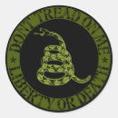 Search for gadsden stickers Dont tread on me