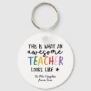Search for cute rainbow key rings Teacher