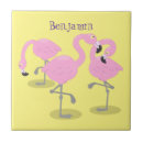 Search for flamingo tiles Illustration