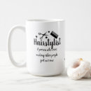 Search for funny hairdresser mugs hairstylist