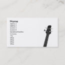 Search for bass guitar business cards Musical