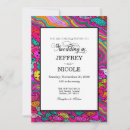 Search for 1960s wedding invitations Hippie