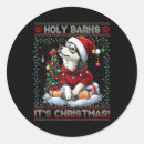 Search for alaskan malamute dog stickers Merry christmas