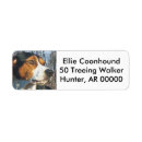 Search for hunting dogs return address labels Hound