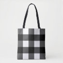 Search for black and white checkered bags Buffalo check