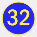 Search for small number stickers Circle