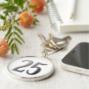 Search for twenty key rings Silver
