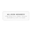 Search for education return address labels Black