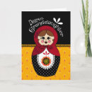 Search for russian birthday cards Matryoshka