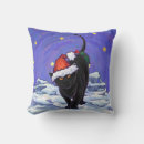 Search for black cat christmas cushions Festive