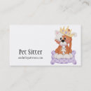 Search for breeder business cards Cat sitter