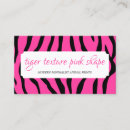 Search for tiger business cards Animal
