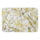 Search for abstract bath mats Yellow