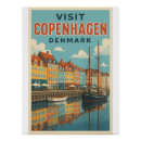 Search for denmark danish posters Vintage travel