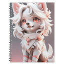 Search for pink fluffy notebooks Dog