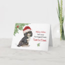 Search for cavalier king charles spaniel christmas cards Santa
