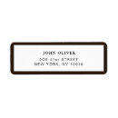 Search for borders return address labels Classic