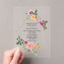 Search for geometric floral wedding invitations Flowers