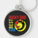 Search for siberian key rings Siberian husky dog