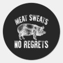 Search for no meat stickers White