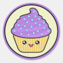 Search for kawaii cake stickers Cupcake