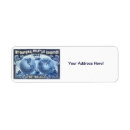 Search for railroad return address labels Vintage