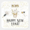 Search for new years clock stickers Celebration