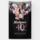 Search for 40th birthday signs Black