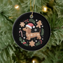 Search for weiner dog christmas tree decorations Winter