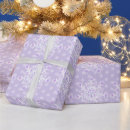 Search for purple snowflake wrapping paper Cute