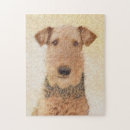 Search for airedale terrier puzzles Puppy