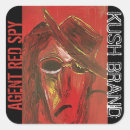 Search for agent stickers Red
