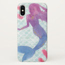 Search for mermaid beach iphone cases Watercolor