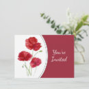 Search for poppy flower invitations Garden
