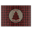 Search for christmas tree pattern chopping boards Plaid