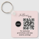 Search for followers key rings Qr code